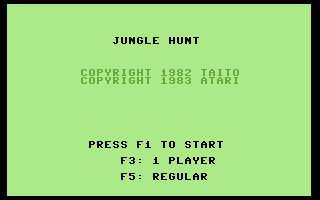 Jungle Hunt screenshot 4 for TI-99